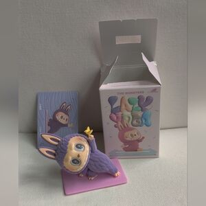 Purple Yoga Monster Toy by The Monsters